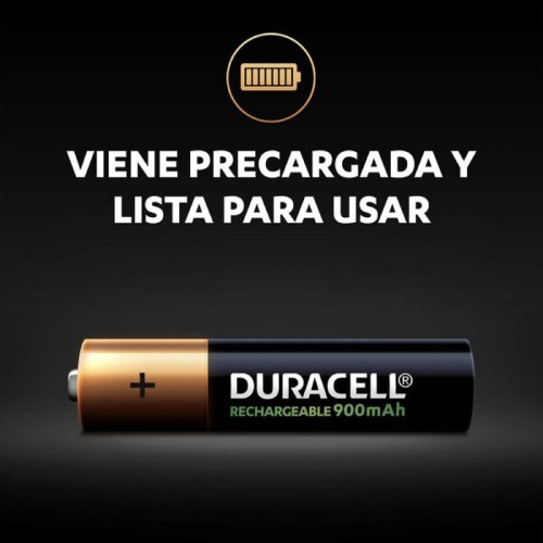 Duracell R-3 Pila Recargable 900 MH (DUR-REC013)