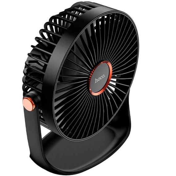 Borofone DBF02 Ventilador Sobremesa Recargable con Luz de Ambiente