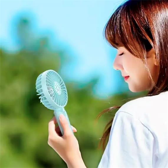 Borofone DBF01 Ventilador portátil Recargable Azul