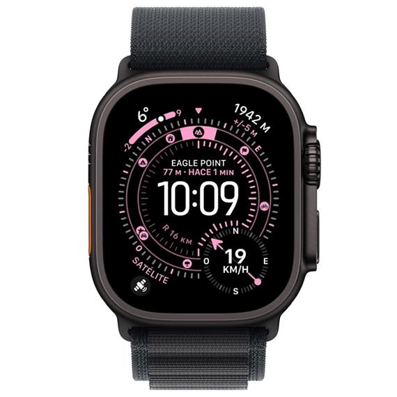 Apple Watch Ultra 3 GPS+ Cellular 49mm Black Titanium Case Black Alpine Loop M (MF0V4QL/A)