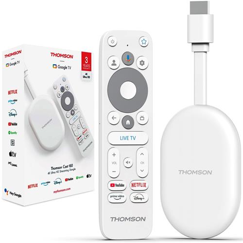 Thomson Google TV Go Cast 150 4K Google TV Chromecast