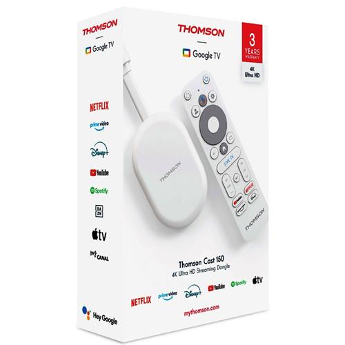Thomson Google TV Go Cast 150 4K Google TV Chromecast