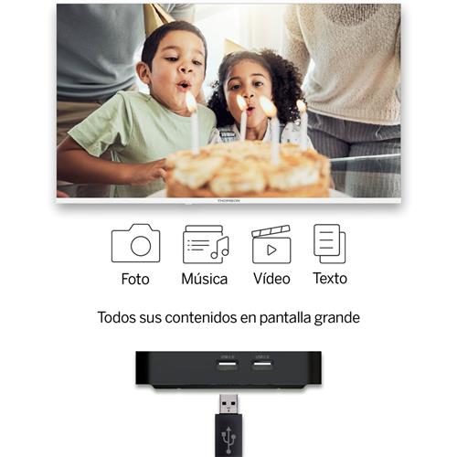 Thomson Google TV Streaming Box 240 4K UHD Wifi/LAN
