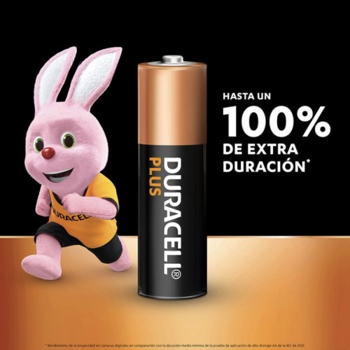 Duracell LR-6 Pila Alcalina Plus (DUR-LR6PBL8)