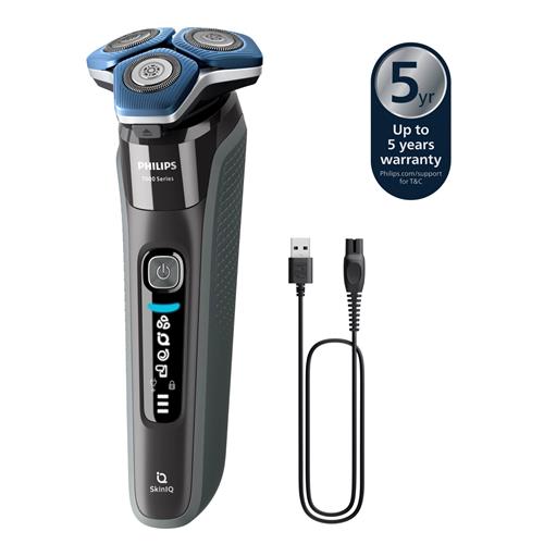 Philips Afeitadora S7887/58 Wet & Dry con Estación de Limpieza