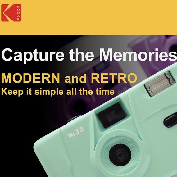 Kodak M35 Cámara Analógica 35 mm Verde Menta