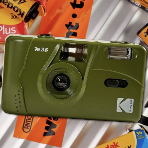 Kodak M35 Cámara Analógica 35 mm Verde Oliva