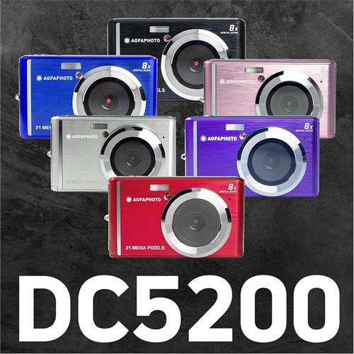 Agfaphoto DC5200 Cámara Digital 21Mpx Negra