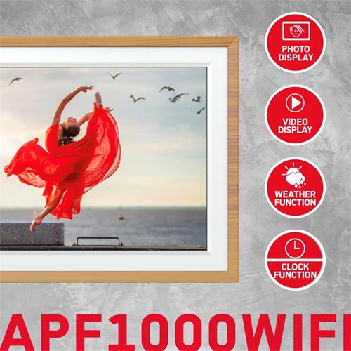 Agfa Marco Digital 10" con Wifi y App Frameo (APF1000WIFIWD)