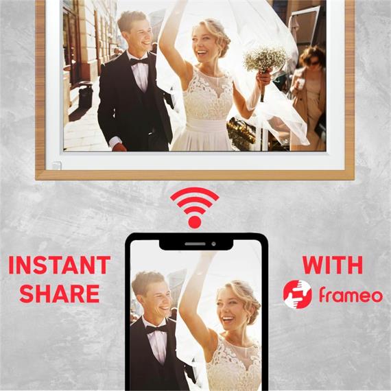 Agfa Marco Digital 10" con Wifi y App Frameo (APF1000WIFIWD)