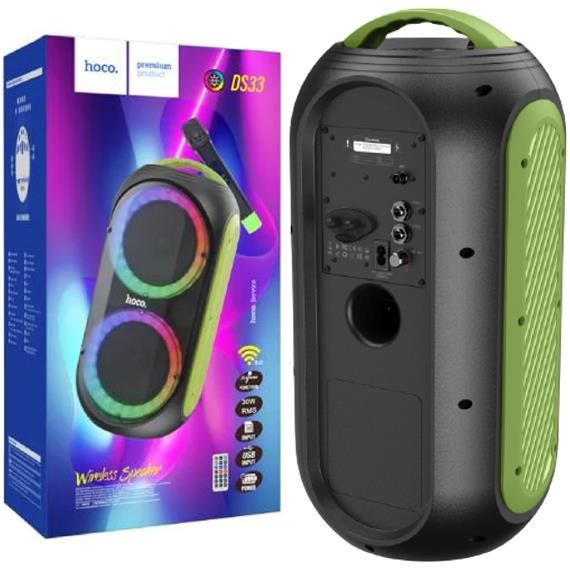 Hoco DS33 Max Altavoz Party Bluetooth con Micrófono Karaoke