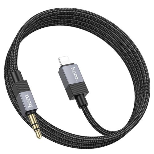 Hoco UPA32A Cable Lightning a Jack 3.5mm 1 metro Negro