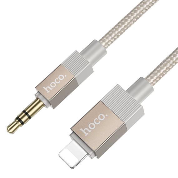 Hoco UPA32A Cable Lightning a Jack 3.5mm 1 metro Gold