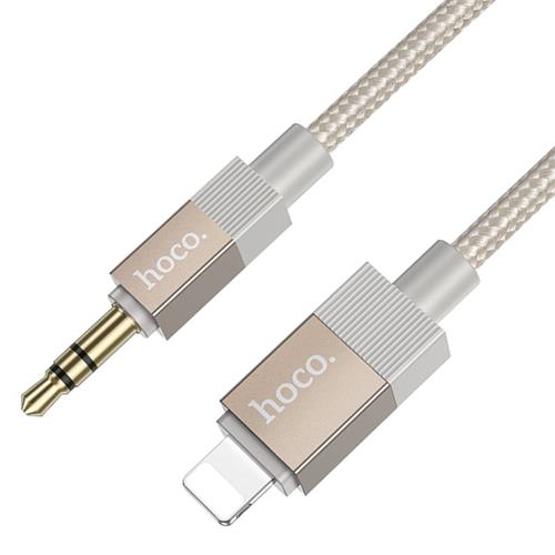 Hoco UPA32A Cable Lightning a Jack 3.5mm 1 metro Gold