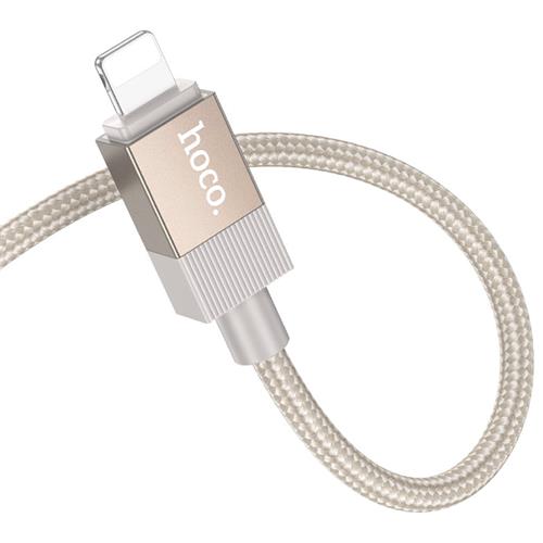 Hoco UPA32A Cable Lightning a Jack 3.5mm 1 metro Gold