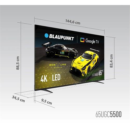 Televisor 65" Blaupunkt 65UGC5500S 4K Ultra HD Google TV