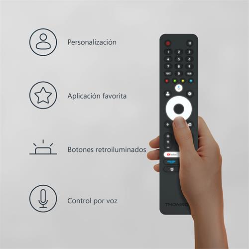 Televisor 32" Thomson 32HG2S14 Google TV HD Peana 2 Posiciones