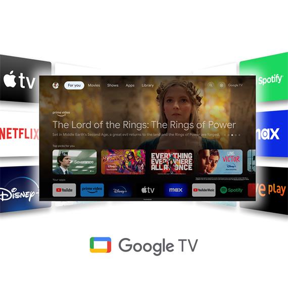 Televisor 32" Thomson 32HG2S14 Google TV HD Peana 2 Posiciones