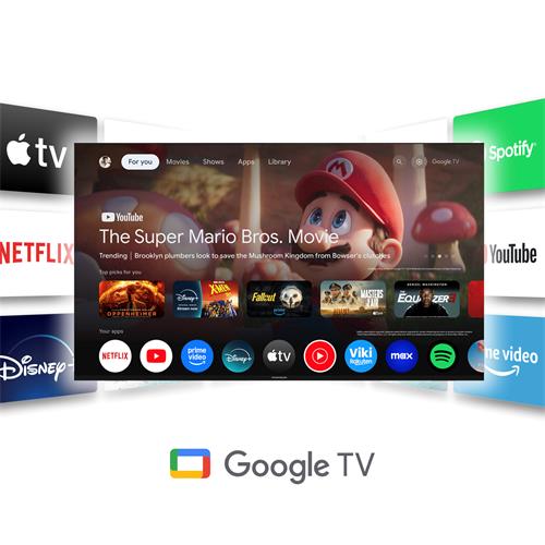 Televisor 32" Thomson 32FQG3S15C Google TV Full HD QLED 12 Voltios