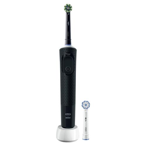 Braun Oral-B Cepillo Vitality Pro con 2 Recambios Negro (D103.423.3)