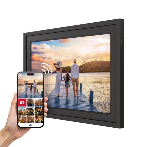 Thomson F10 10" Marco de Fotos Digital 10" con WiFi y 32GB Negro