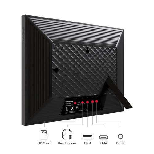 Thomson F10 10" Marco de Fotos Digital 10" con WiFi y 32GB Negro