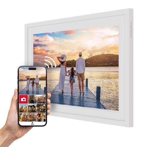 Thomson F10 10" Marco de Fotos Digital 10" con WiFi y 32GB Blanco