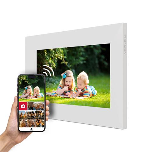 Thomson F07W Marco de Fotos Digital con WiFi y 32GB Blanco
