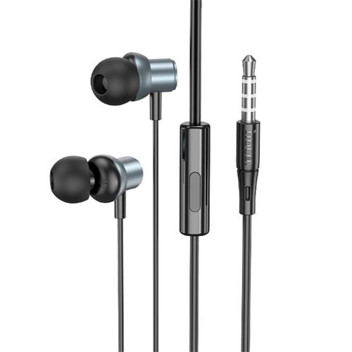 Hoco M110 Auriculares con Micrófono y Clavija 3.5mm Metal Gray