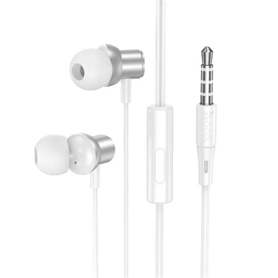 Hoco M110 Auriculares con Micrófono y Clavija 3.5mm Silver