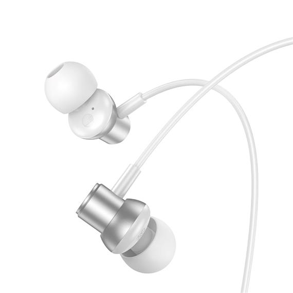 Hoco M110 Auriculares con Micrófono y Clavija 3.5mm Silver