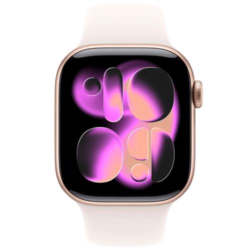 Apple Watch Serie 11 GPS 42mm Rose Gold Aluminium S/M (MEU04QL/A)
