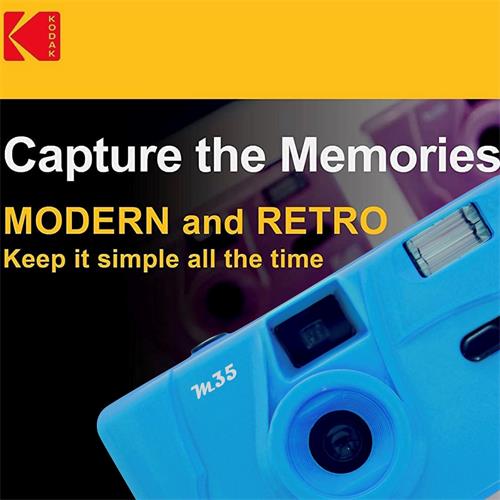 Kodak M35 Cámara Analógica 35 mm Azul