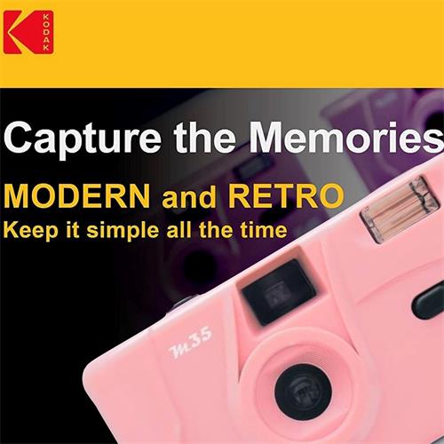 Kodak M35 Cámara Analógica 35 mm Rosa