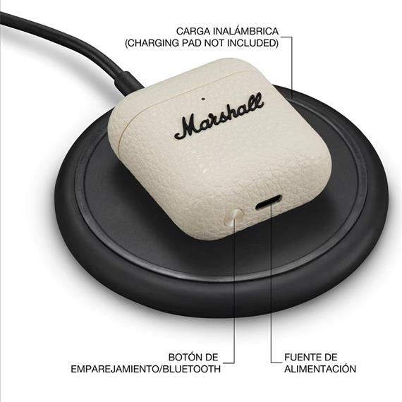 Marshall Minor IV Auricular TWS Bluetooth Cream