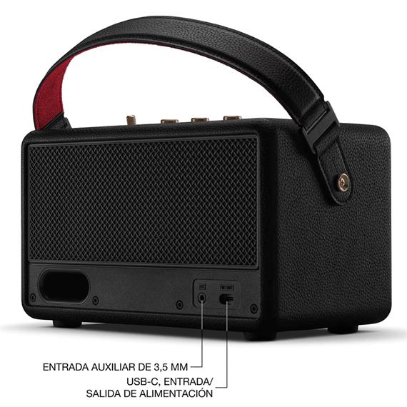 Marshall Kilburn III Altavoz Bluetooth Recargable Black & Brass