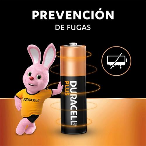 Duracell LR-6 Pila Alcalina Plus (DUR-LR6PBL8)