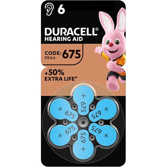 Duracell DA-675 Pila Audífono (DUR-DA675)