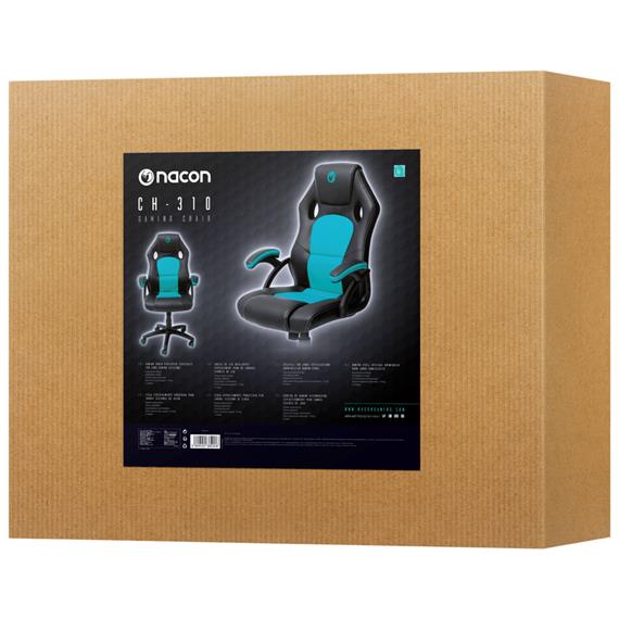 Nacon PC Silla Gaming Negro y Turquesa (PCCH-310)