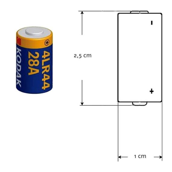 KODAK 4LR44/28A ALKALINA 6V 1 UNID (30657670)