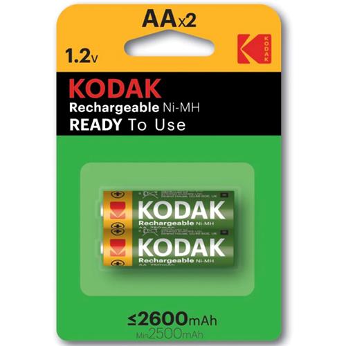 KODAK AA RECARGABLE KAAHR-2 2600 mAh 2 UNDS (30955080)