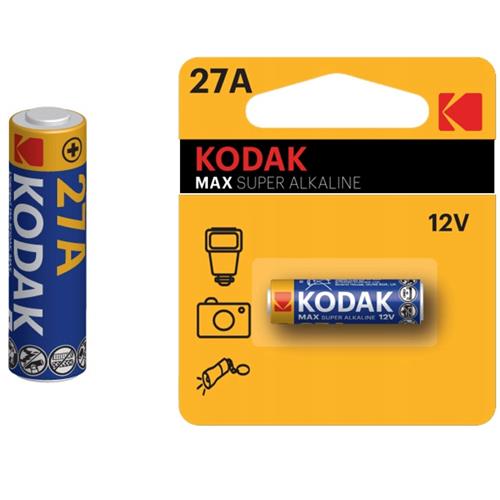 Kodak A27-MN27 Max Super Alcalina 12V 1 Und  (30414372)