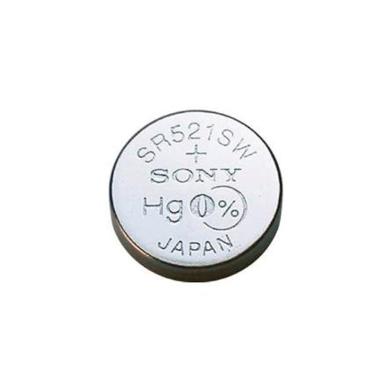 SONY SR521SW BATERÍA SILVER OXIDO