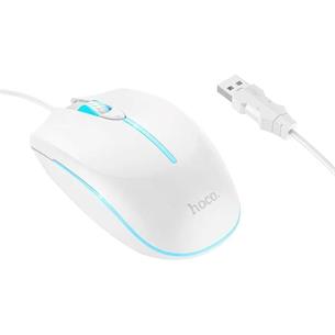 Hoco GM37 Ratón Gaming con Cable USB-A 1.4m 2.400Dpi Blanco