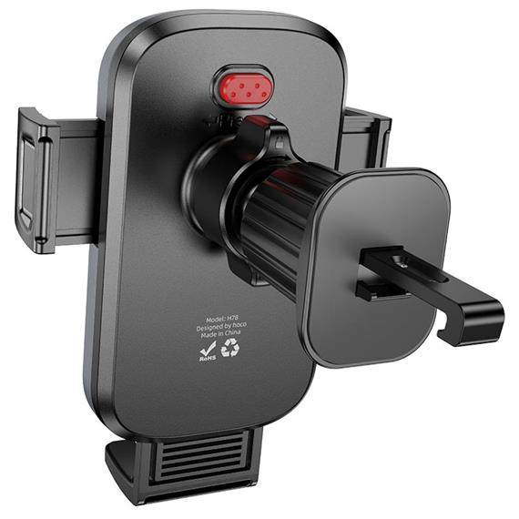 Soporte de Coche Hoco H78 4.5" a 7" para Toma de Aire Negro
