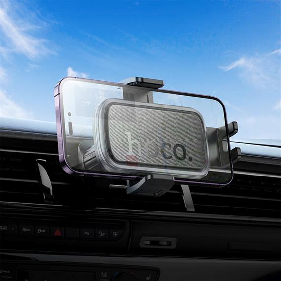 Soporte de Coche Hoco H78 4.5" a 7" para Toma de Aire Negro