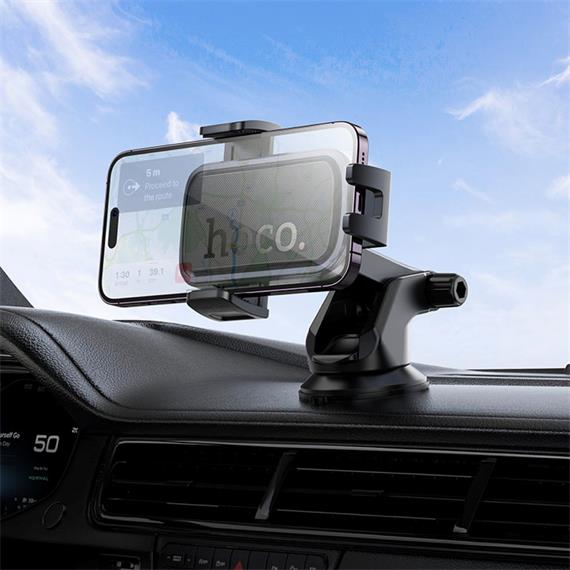 Soporte de Coche Hoco H79 4.5" a 7" para Consola Central Negro
