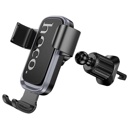 Soporte de Coche Hoco H80 hasta 7" Gravity para Toma de Aire Negro