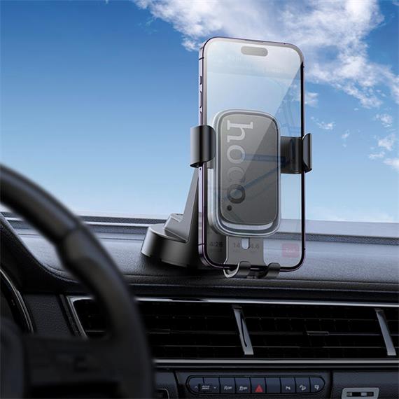 Soporte de Coche Hoco H81 Hasta 7" para Consola Central Negro