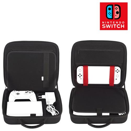 Bigben Funda para Nintendo Switch Negra (SWITCHSTORACASE)